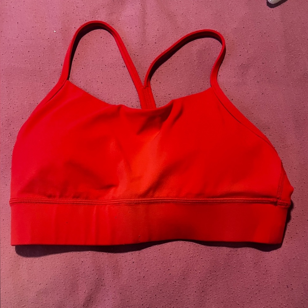 Crazy Yoga Women's Red Sports Bra